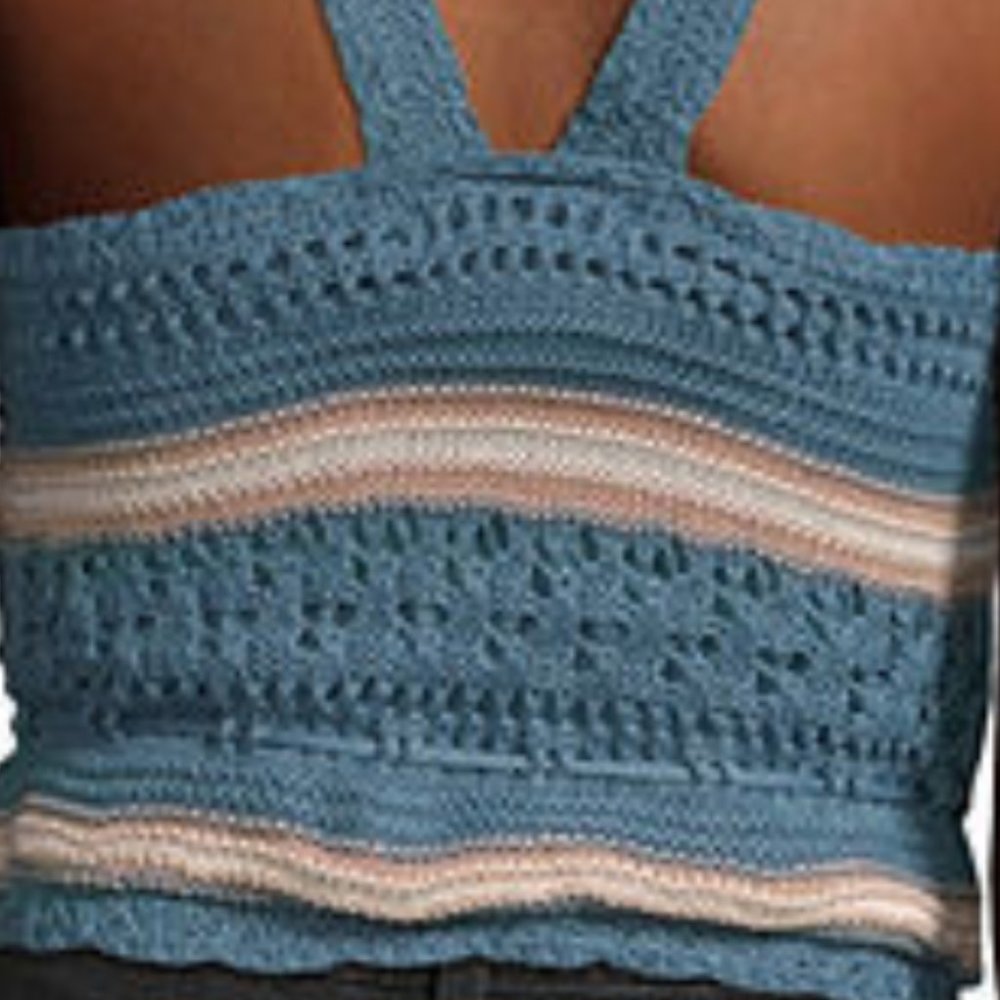Say What Round Neck Sleeveless Tank Top Size S - Picture 4 of 13